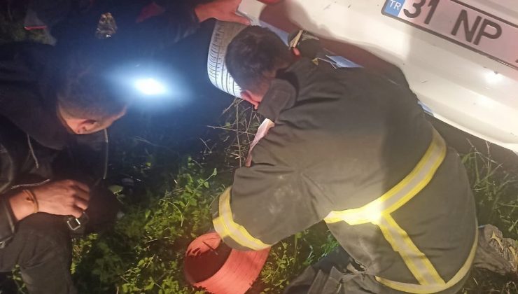 YAYLADAĞI’NDA TRAFİK KAZASI: 1 YARALI   