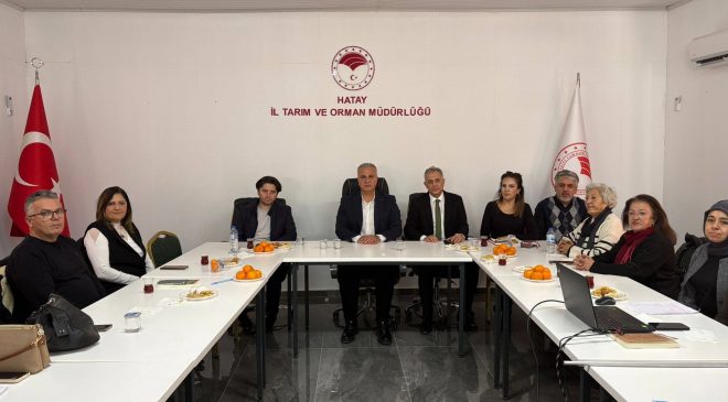 HATAY’DA KADIN KOOPERATİFLERİ GIDADA SIFIR ATIK KONUSUNDA BİLGİLENDİRİLDİ   