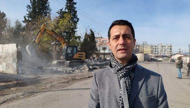 ERZİN’E 47 YILDIR HİZMET EDEN SANAYİ SİTESİ YIKILIYOR   