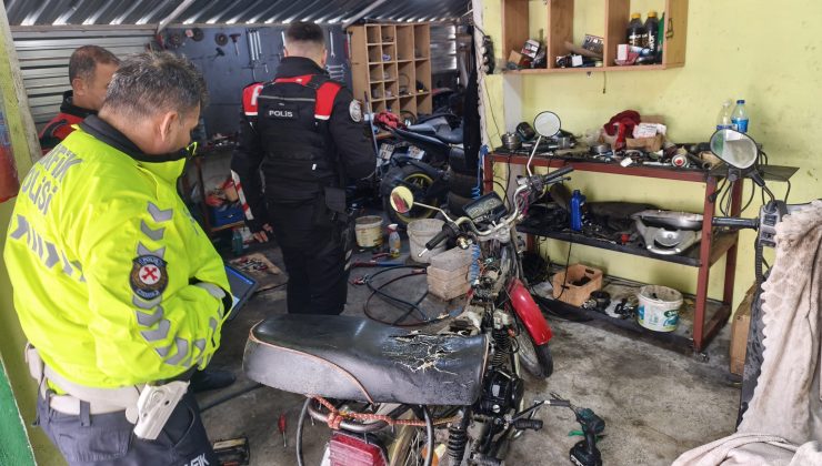 DÖRTYOL’DA MOTOSİKLET TAMİRCİLERİ DENETLENDİ   