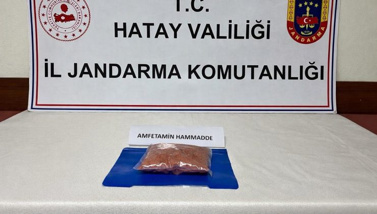 İSKENDERUN’DA JANDARMADAN UYUŞTURUCU OPERASYONU   
