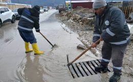 SAMANDAĞ BELEDİYESİ TÜM EKİPLERİYLE SAHADA TEYAKKUZ HALİNDE