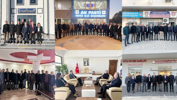 VEKİL KAŞIKÇI PAYAS’TA TEMASLARDA BULUNDU