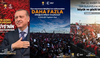 YAYMAN: MİLLETİN PARTİSİ 11 MİLYON ÜYEYE ULAŞTI