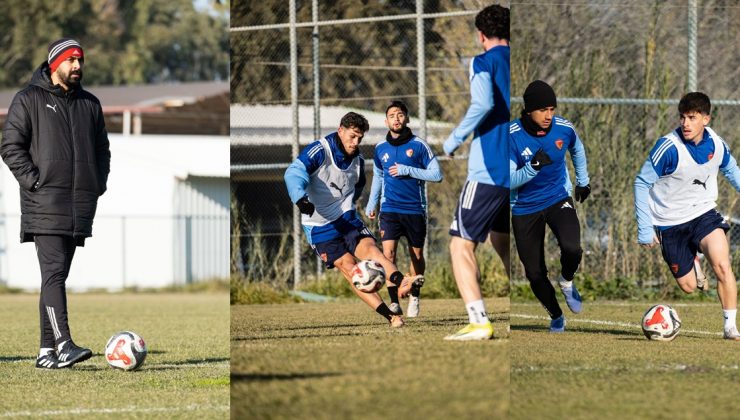 HATAYSPOR KEÇİÖRENGÜCÜ MAÇI HAZIRLIKLARINA BAŞLADI 