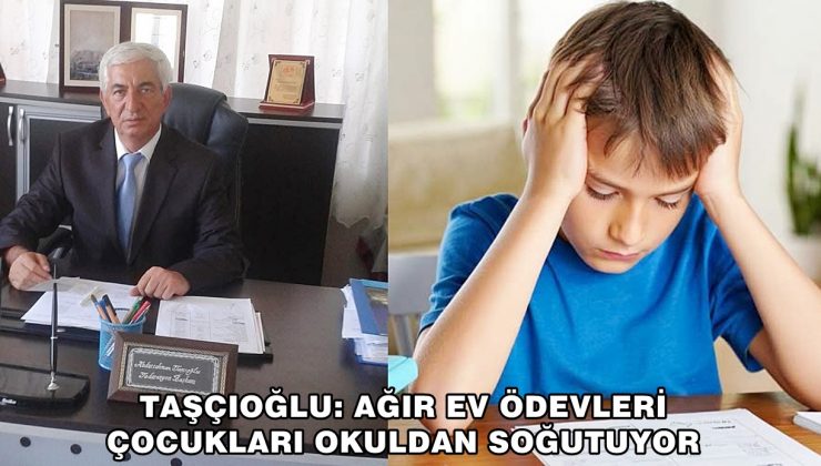 AĞIR EV ÖDEVLERİ ÇOCUKLARI OKULDAN SOĞUTUYOR