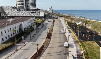 İSKENDERUN SAHİLİ YENİ GÖRÜNÜMÜNE KAVUŞTU