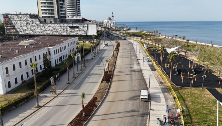 İSKENDERUN SAHİLİ YENİ GÖRÜNÜMÜNE KAVUŞTU