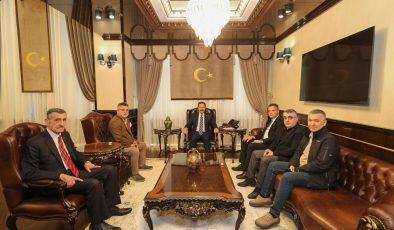 VALİ MASATLI HESOB YÖNETİMİNİ KABUL ETTİ