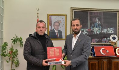 BAŞKAN YALÇIN’A HEMŞEHRİ ZİYARETİ