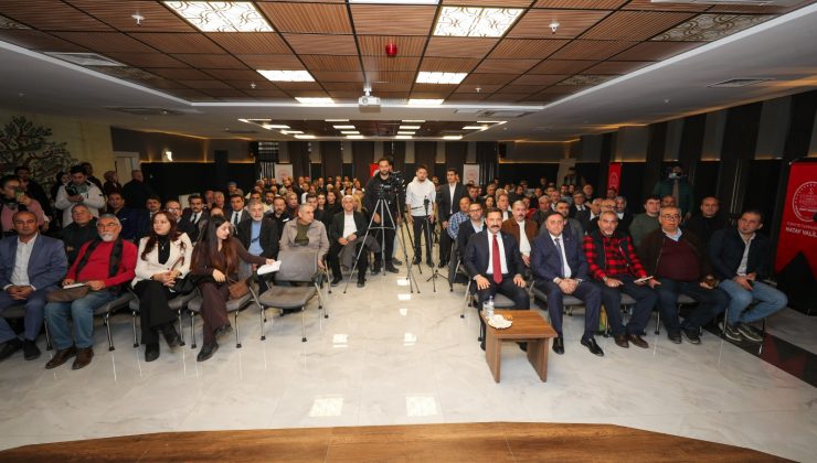 VALİ MASATLI HATAY BASININI AĞIRLADI