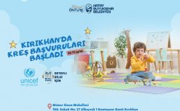 HBB’NİN KIRIKHAN KREŞİNE BAŞVURULAR BAŞLADI