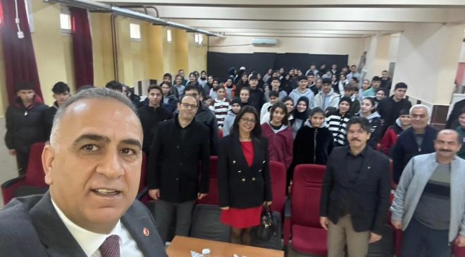 BAŞKAN SARI, KARİYER GÜNLERİNDE ÖĞRENCİLERLE BULUŞTU