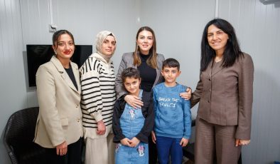 HANIMEFENDİ MASATLI HANE ZİYARETLERİNDE BULUNDU