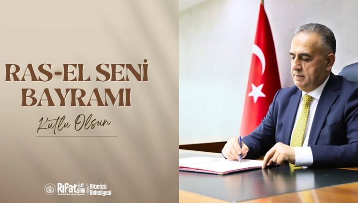 SARI: “BİRLİK VE KARDEŞLİĞİMİZ DAİM OLSUN”