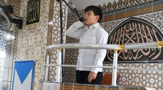 HATAY 1. BÖLGE GENÇ BİLALLER EZAN OKUMA YARIŞMASI ALTINÖZÜ’NDE DÜZENLENDİ 