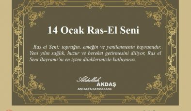 AKDAŞ: “RAS-EL SENİ BAYRAMI KUTLU OLSUN”