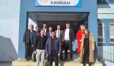 TECİMEN BOHŞİN İLKOKULUNU ZİYARET ETTİ