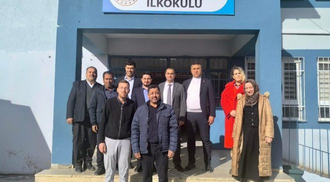 TECİMEN BOHŞİN İLKOKULUNU ZİYARET ETTİ