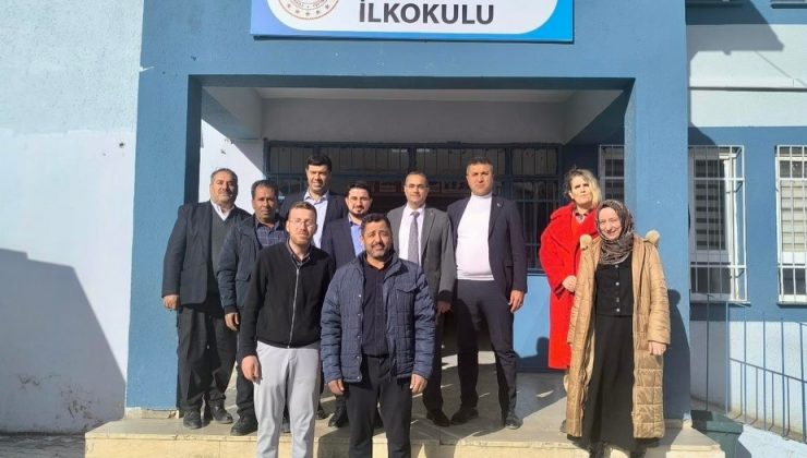 TECİMEN BOHŞİN İLKOKULUNU ZİYARET ETTİ