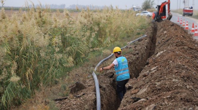 KIRIKHAN KANGALLAR’DA YENİ MESKENLERE ALTYAPI