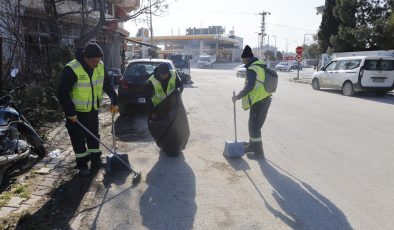 HBB’DEN YOĞUN TEMİZLİK MESAİSİ
