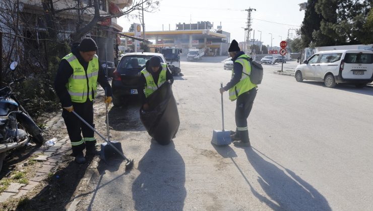 HBB’DEN YOĞUN TEMİZLİK MESAİSİ