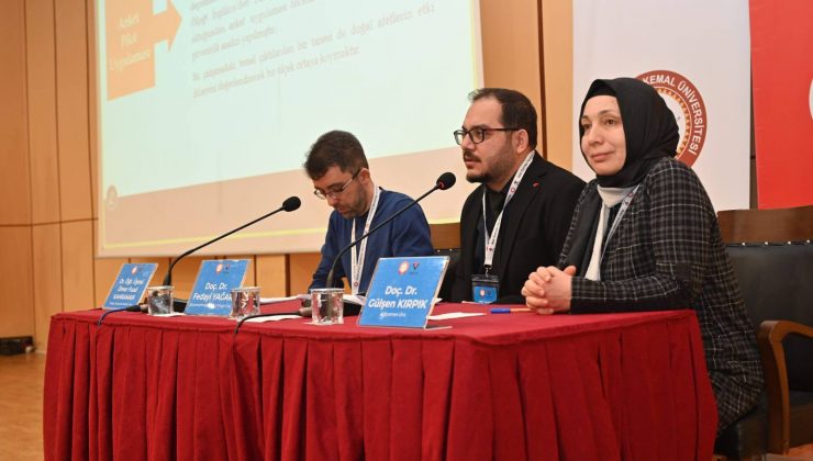 MKÜ’DE AFET SONRASI AKADEMİK DAYANIKLILIK ÇALIŞTAYI DÜZENLENDİ