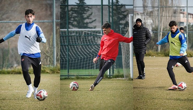 HATAYSPOR ÜMRANYESPOR MAÇININ HAZIRLIKLARINI SÜRDÜRDÜ