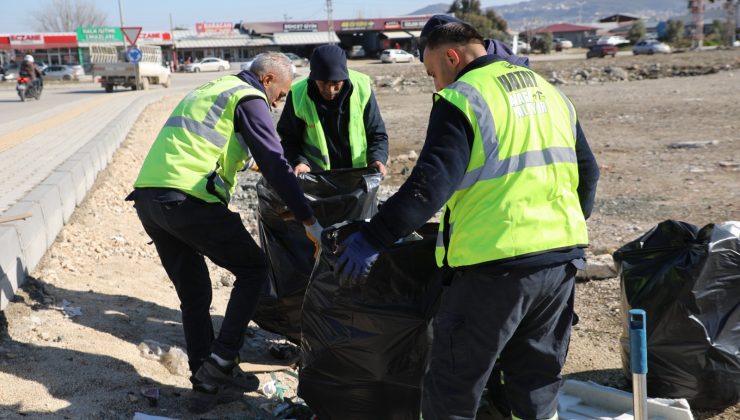 HBB, ANTAKYA VE DÖRTYOL’DA TEMİZLİK YAPTI