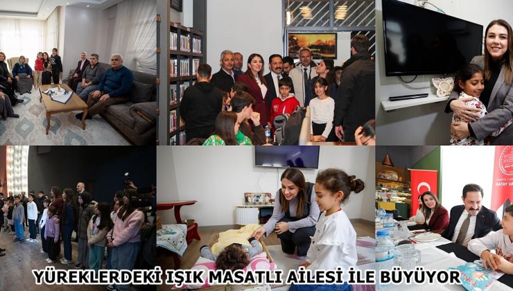 YÜREKLERDEKİ IŞIK MASATLI AİLESİ İLE BÜYÜYOR
