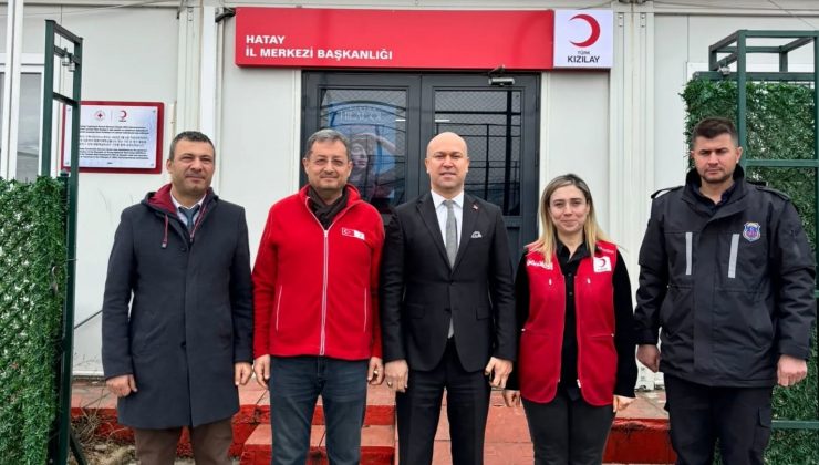 KIZILAY’A ZİYARETLER SÜRÜYOR