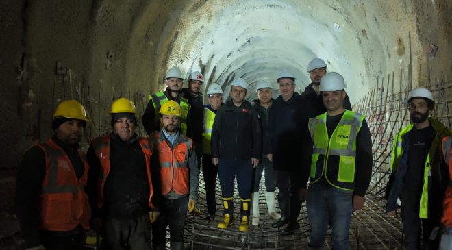 11,2 KİLOMETRELİK DEV PROJENİN YÜZDE 60’I TAMAM