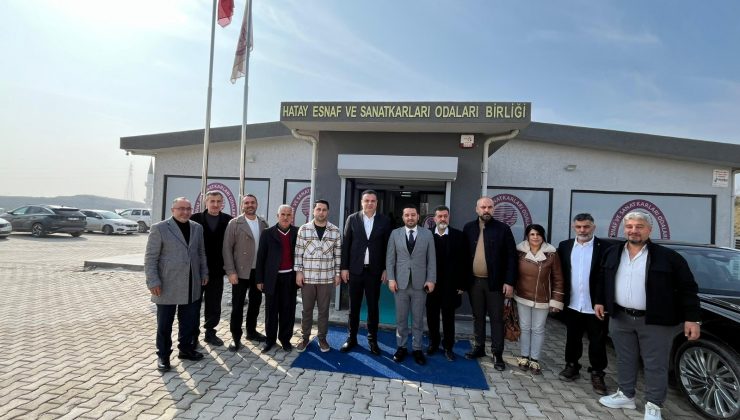 YILMAZ: ESNAFIN SORUNLARINI DOĞRUDAN AKTARDIK