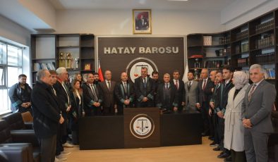 GENÇ AVUKATI PROTOKOL YALNIZ BIRAKMADI