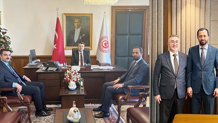 BAŞKAN YALÇIN ANKARA’A TEMASLARDA BULUNDU