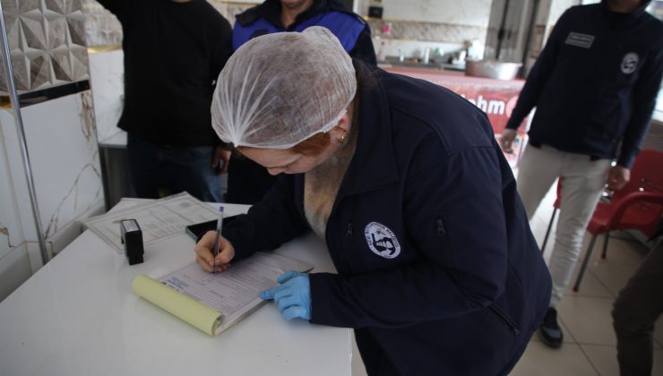 GIDA VE HİJYEN DENETİMLERİ DEVAM EDİYOR