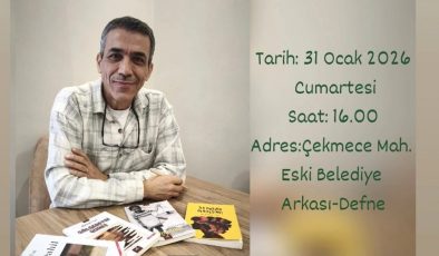 ANTAKYALI YAZAR BURHAN TAT OKURLARIYLA İMZA GÜNÜNDE BULUŞUYOR