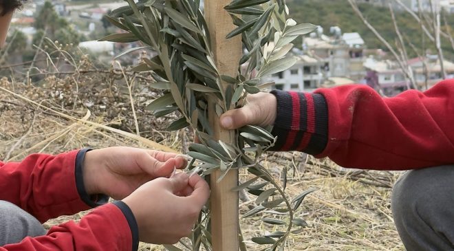 KERVAN’DANANLAMLI SOSYAL SORUMLULUK PROJESİ; “OKUL BAHÇELERİ ZEYTİN BAHÇELERİ OLSUN”
