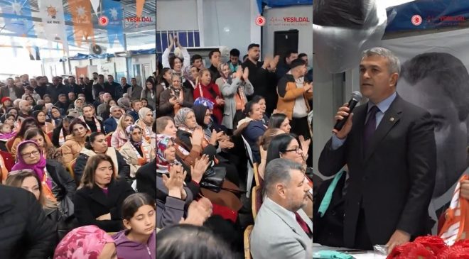 YEŞİLDAL: “HATAY’DA DESTANSI İŞLER YAPIYORUZ”