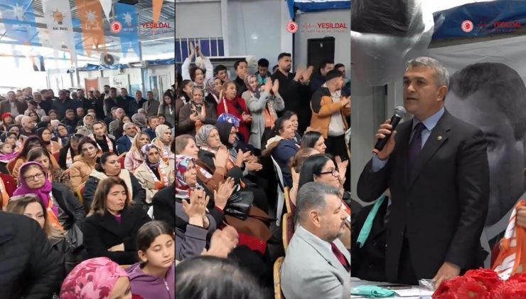 YEŞİLDAL: “HATAY’DA DESTANSI İŞLER YAPIYORUZ”