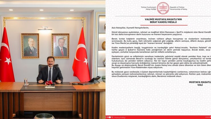 MASATLI: BERAT KANDİLİ KUTLU OLSUN