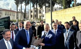 BAŞKAN YALÇIN, BAKAN ERSOY’A TEŞEKKÜR ETTİ