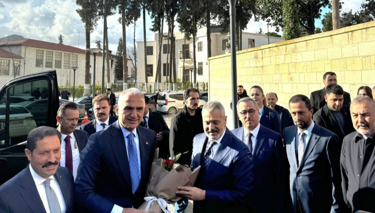 BAŞKAN YALÇIN, BAKAN ERSOY’A TEŞEKKÜR ETTİ