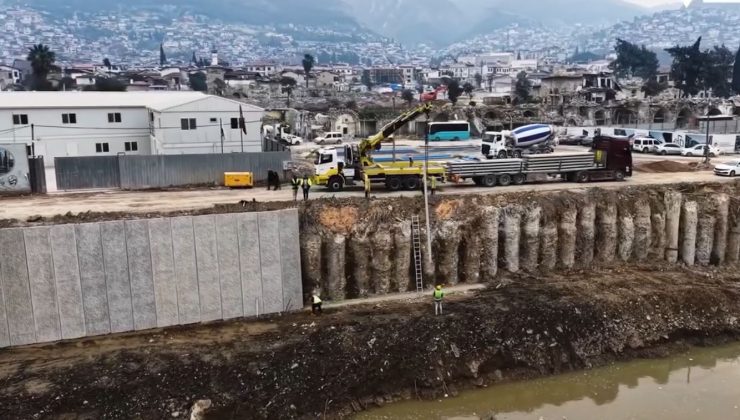 ASİ NEHRİ ISLAH PROJESİ SÜRÜYOR 