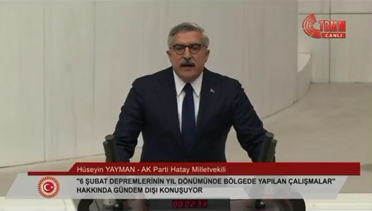 YAYMAN: DEPREM BİR MİLLİ GÜVENLİK MESELESİDİR