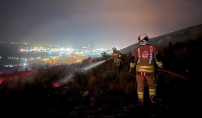 HBB’DEN AKARCA’DAKİ ORMAN YANGININA HIZLI MÜDAHALE