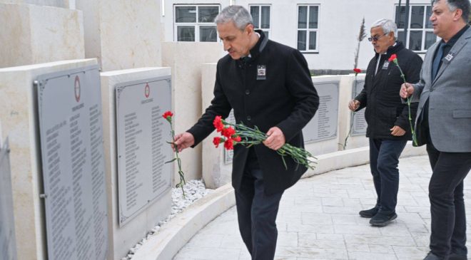 HATAY MKÜ’DE DEPREM ŞEHİTLERİ ANILDI