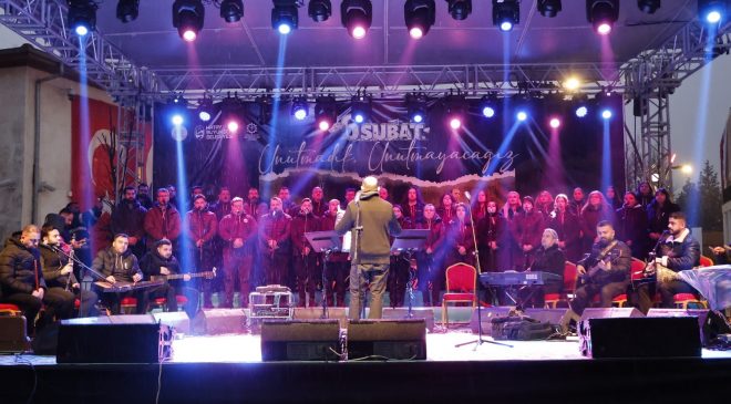 HATAY MEDENİYETLER KOROSU’NDAN DUYGU DOLU ANMA KONSERİ