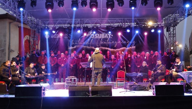 HATAY MEDENİYETLER KOROSU’NDAN DUYGU DOLU ANMA KONSERİ